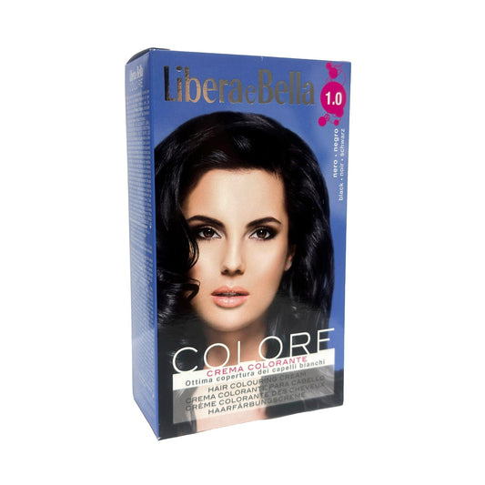 1.0 Black | Hair Coloring Kit | Libera E Bella | OYSTER HAIR COLOR OYSTER 