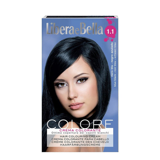 1.1 Blue Black | Hair Coloring Kit | Libera E Bella | OYSTER HAIR COLOR OYSTER 