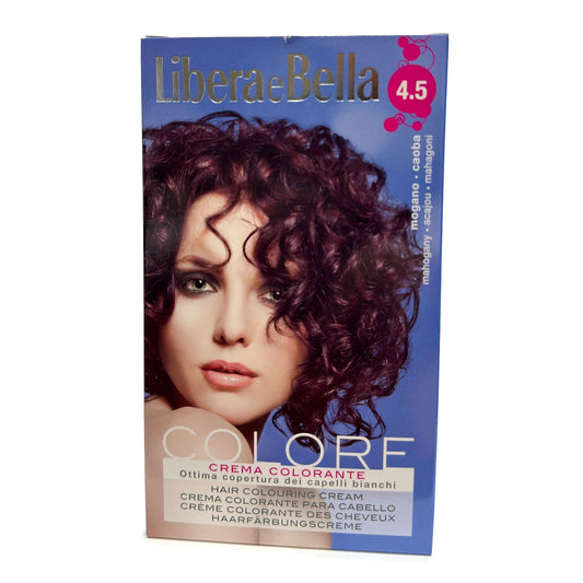 4.5 Mahogany | Hair Coloring Kit | Libera E Bella | OYSTER HAIR COLOR OYSTER 