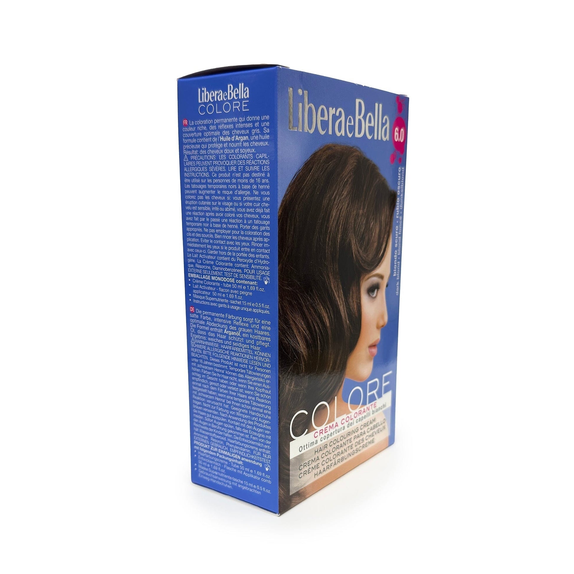 6.0 Dark Blond | Hair Coloring Kit | Libera E Bella | OYSTER HAIR COLOR OYSTER 