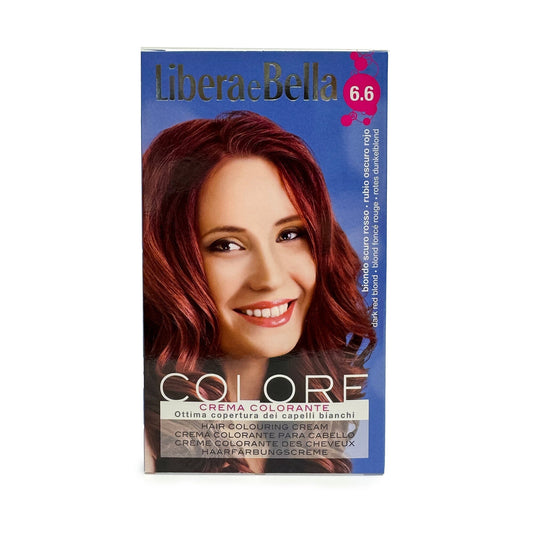 6.6 Dark Red Bond | Hair Coloring Kit | Libera E Bella | OYSTER HAIR COLOR OYSTER 