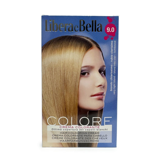 9.0 Very Light Blond | Hair Coloring Kit | Libera E Bella | OYSTER HAIR COLOR OYSTER 