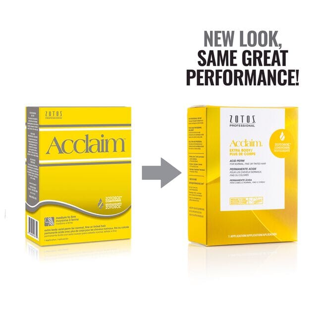 Acclaim Extra Body Acid Perm | Normal, Tinted or Highlighted Hair | ZOTOS Hair Permanents & Straighteners ZOTOS 