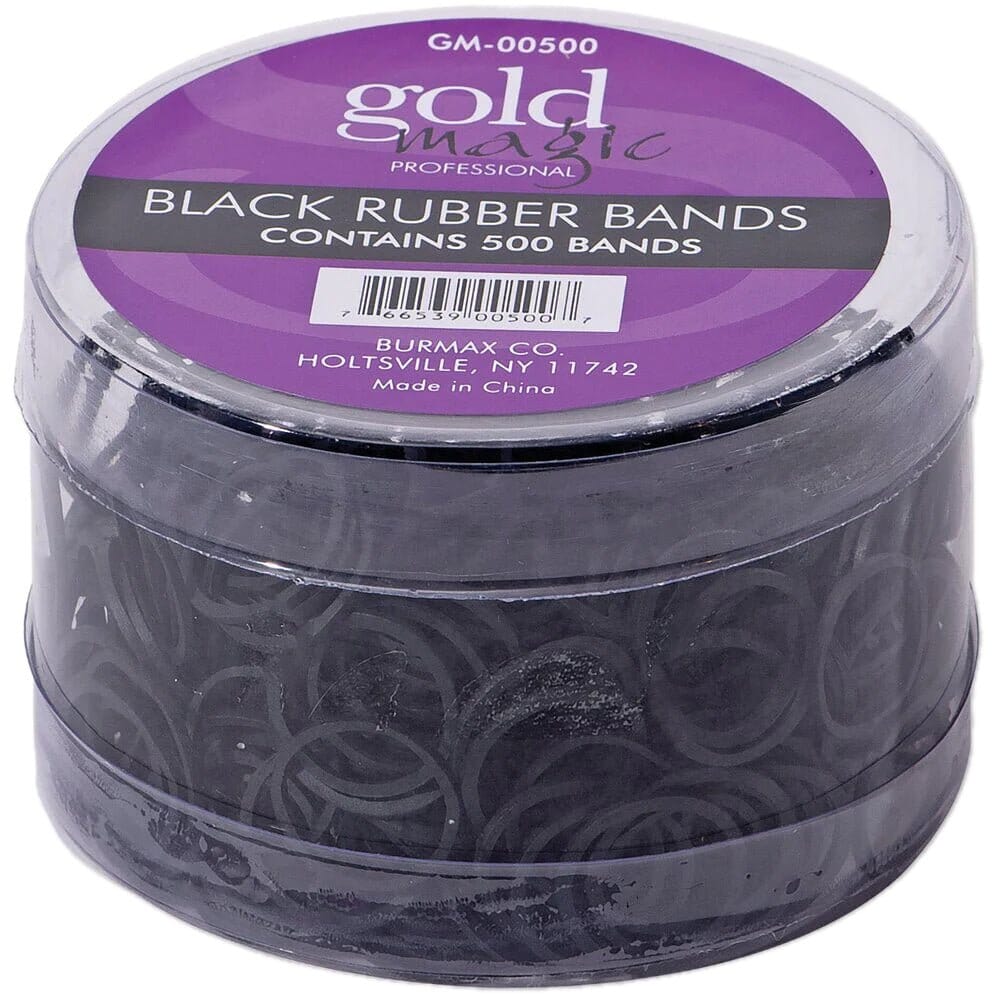 Black Hair Rubber Bands 