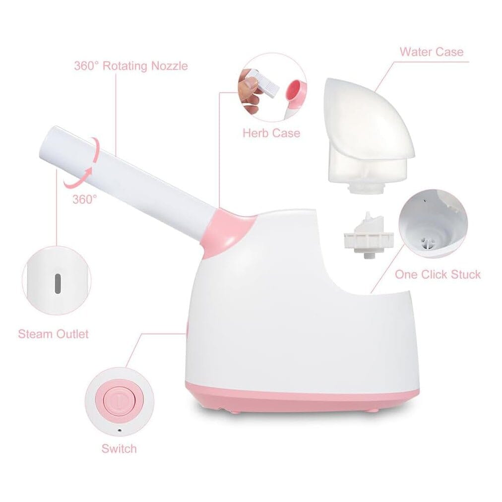 Facial Steamer | Ionic Portable Face Steamer with 360° Rotatable Sprayer | AVYO Facial Steamer AVYO 