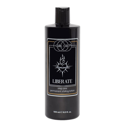 LIBERATE | Permanent Styling Lotion | Step One | 16.9 fl.oz. | CURL CULT HAIR PERMANENTS & STRAIGHTENERS CURL CULT 