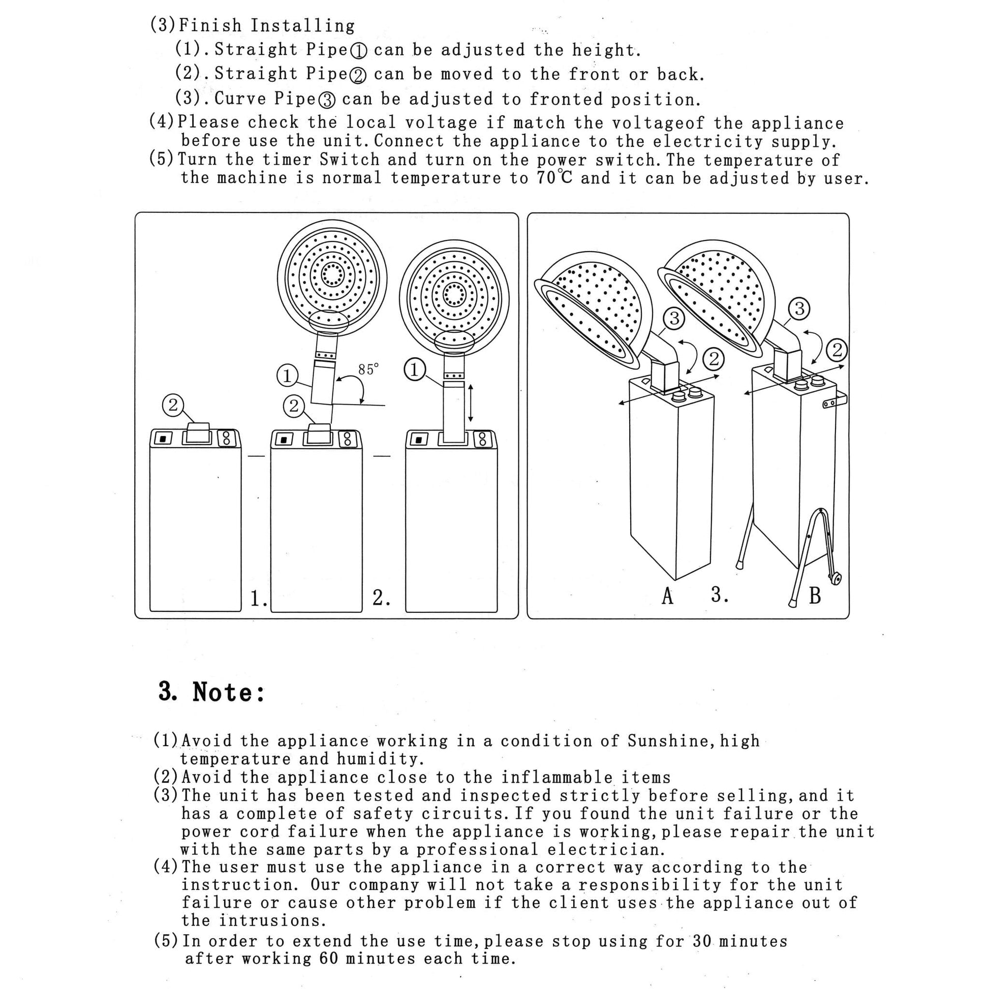 M-1040 | Hair Dryer | Salon Hair Dryer HOTLINE BEAUTY 