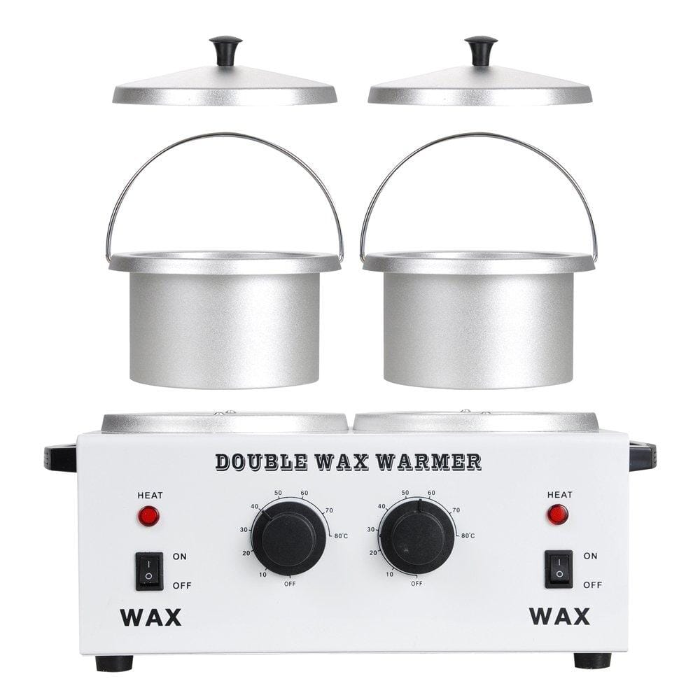 Professional Double Pot Adjustable Wax Warmer | NUDE U WAXING KITS & SUPPLIES NUDE U 