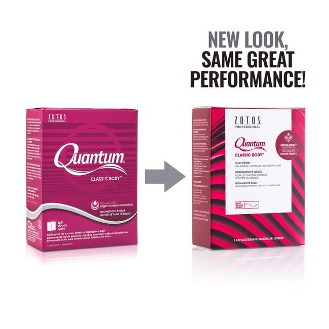 Quantum Classic Body Acid Perm | Normal, Tinted or Highlighted Hair | ZOTOS Hair Permanents & Straighteners ZOTOS 