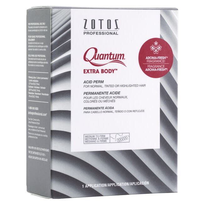 Quantum Extra Body Acid Perm | Normal, Tinted or Highlighted Hair | ZOTOS Hair Permanents & Straighteners ZOTOS 