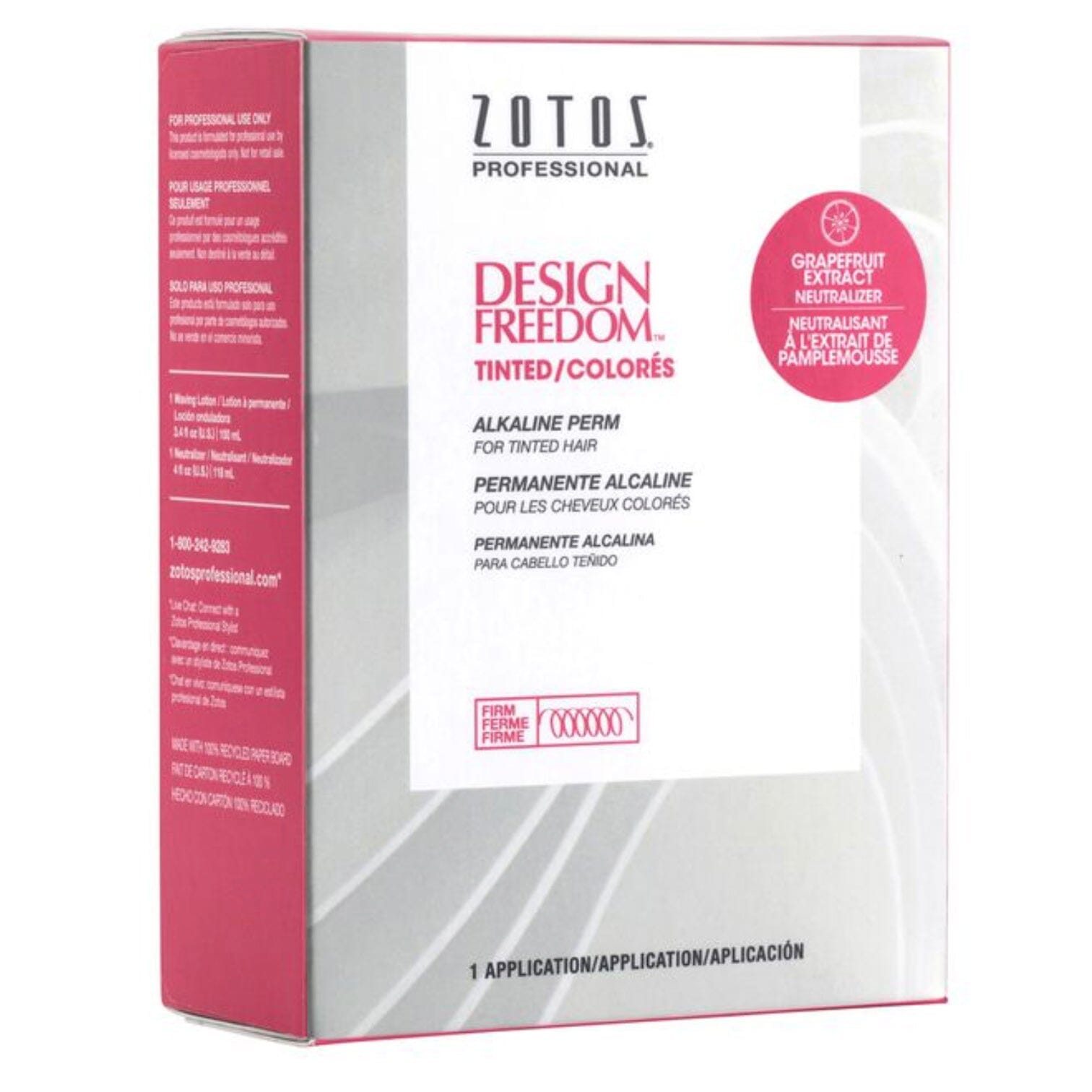 Tinted Alkaline Permanent | DESIGN FREEDOM | ZOTOS Hair Permanents & Straighteners ZOTOS 