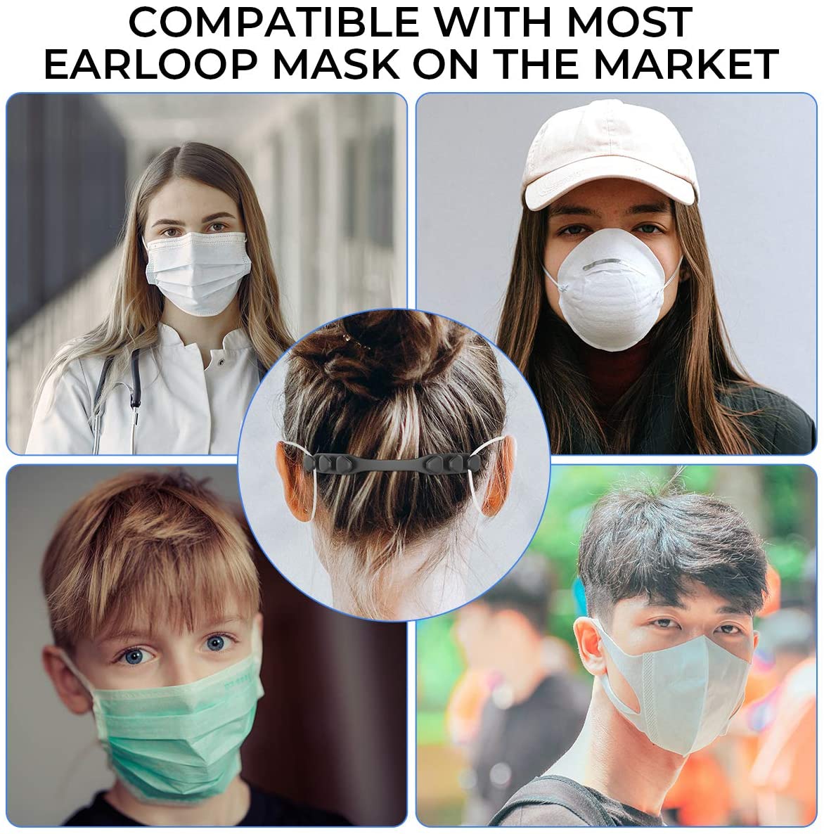 Silicone Ear Savers For Face Mask