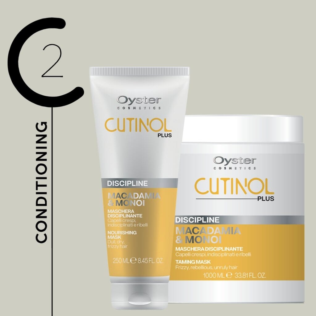 Discipline Taming Mask | Macadamia & Monoi | Cutinol Plus | OYSTER HAIR CARE OYSTER 