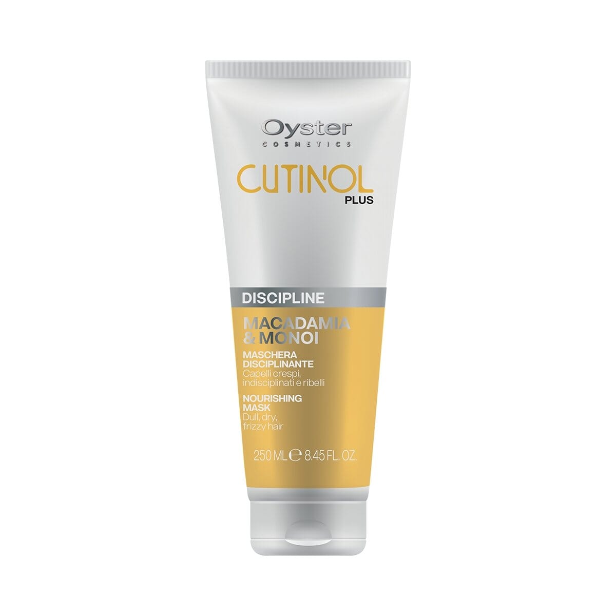 Discipline Taming Mask | Macadamia & Monoi | Cutinol Plus | OYSTER HAIR CARE OYSTER 8.45 fl.oz. 