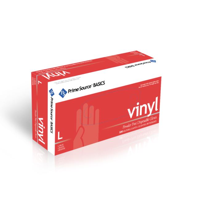 Disposable Gloves | Vinyl | Prime Source DISPOSABLE GLOVES PRIME SOURCE L 