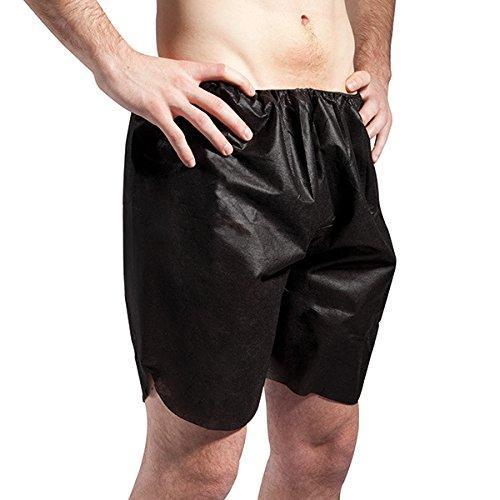 Men's Disposable Boxershorts | Black | XL SPA HOTLINE BEAUTY 