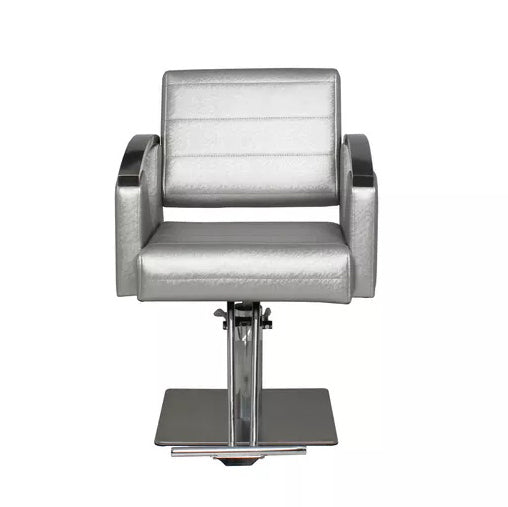 Silver discount salon chairs